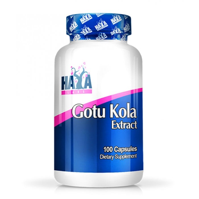 HAYA LABS Gotu Kola Extract / 100 Caps.